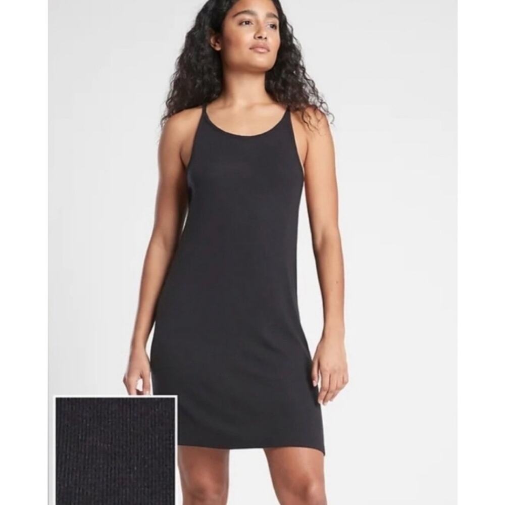 Athleta Black Mini Dress
